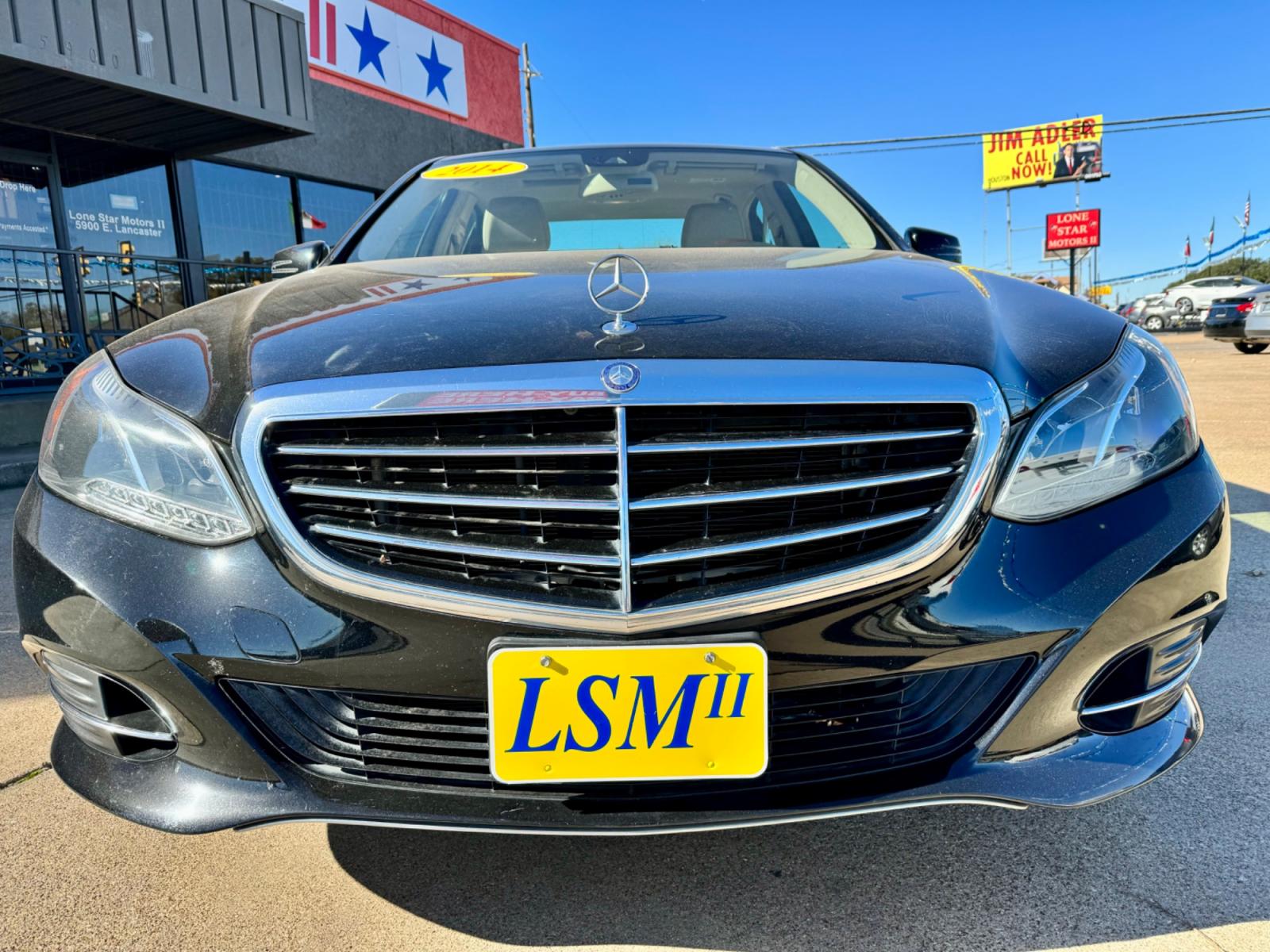 2014 BLACK MERCEDES-BENZ E-CLASS E350 (WDDHF5KB1EA) , located at 5900 E. Lancaster Ave., Fort Worth, TX, 76112, (817) 457-5456, 0.000000, 0.000000 - This is a 2014 MERCEDES-BENZ E-CLASS E350 4 DOOR SEDAN that is in excellent condition. There are no dents or scratches. The interior is clean with no rips or tears or stains. All power windows, door locks and seats. Ice cold AC for those hot Texas summer days. It is equipped with a CD player, AM/FM - Photo #1